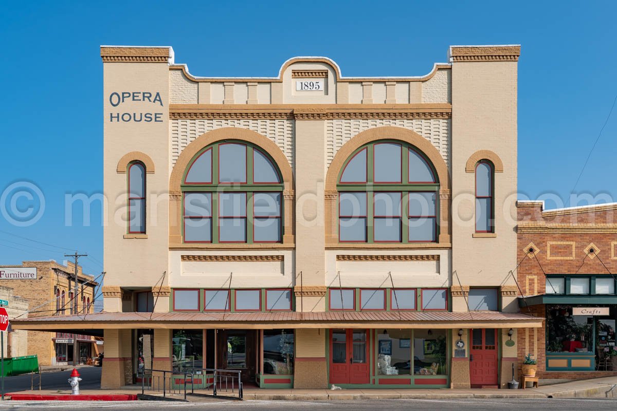 Opera House In Shiner, Texas A4-35256