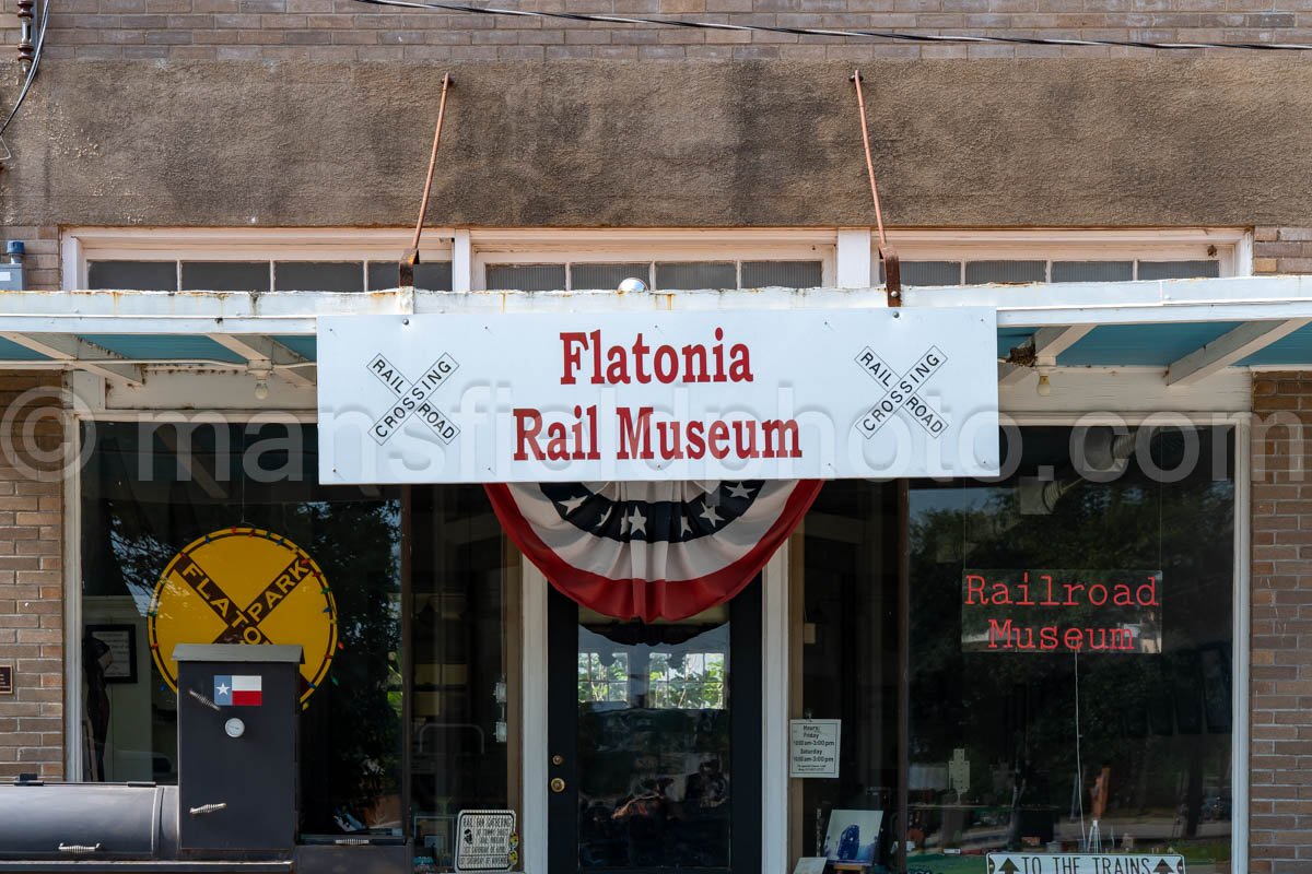Rail Museum In Flatonia, Texas A4-35313