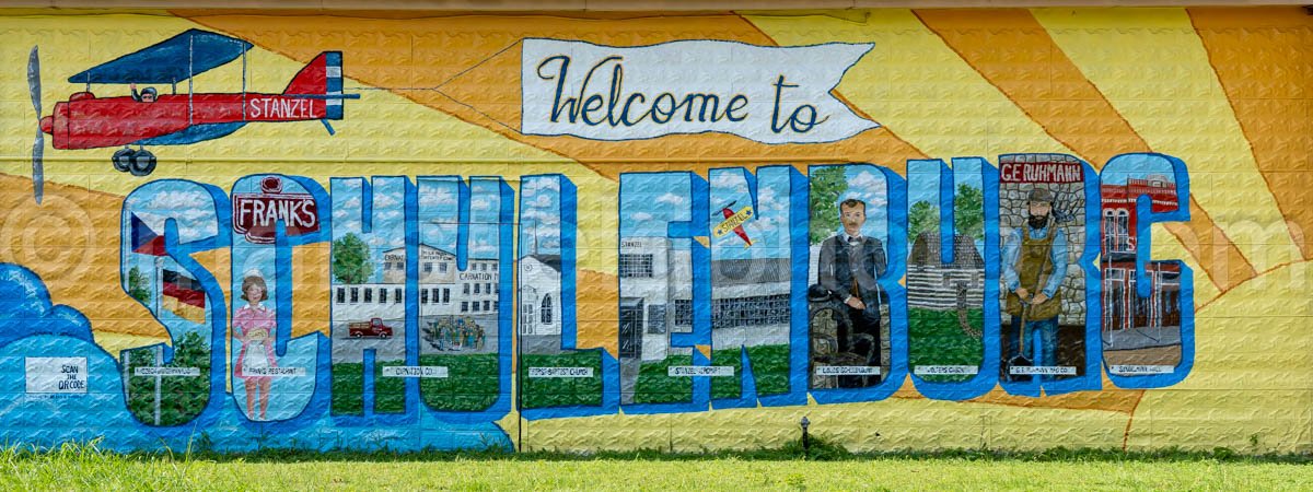 Welcome To Schulenburg, Texas A4-35335