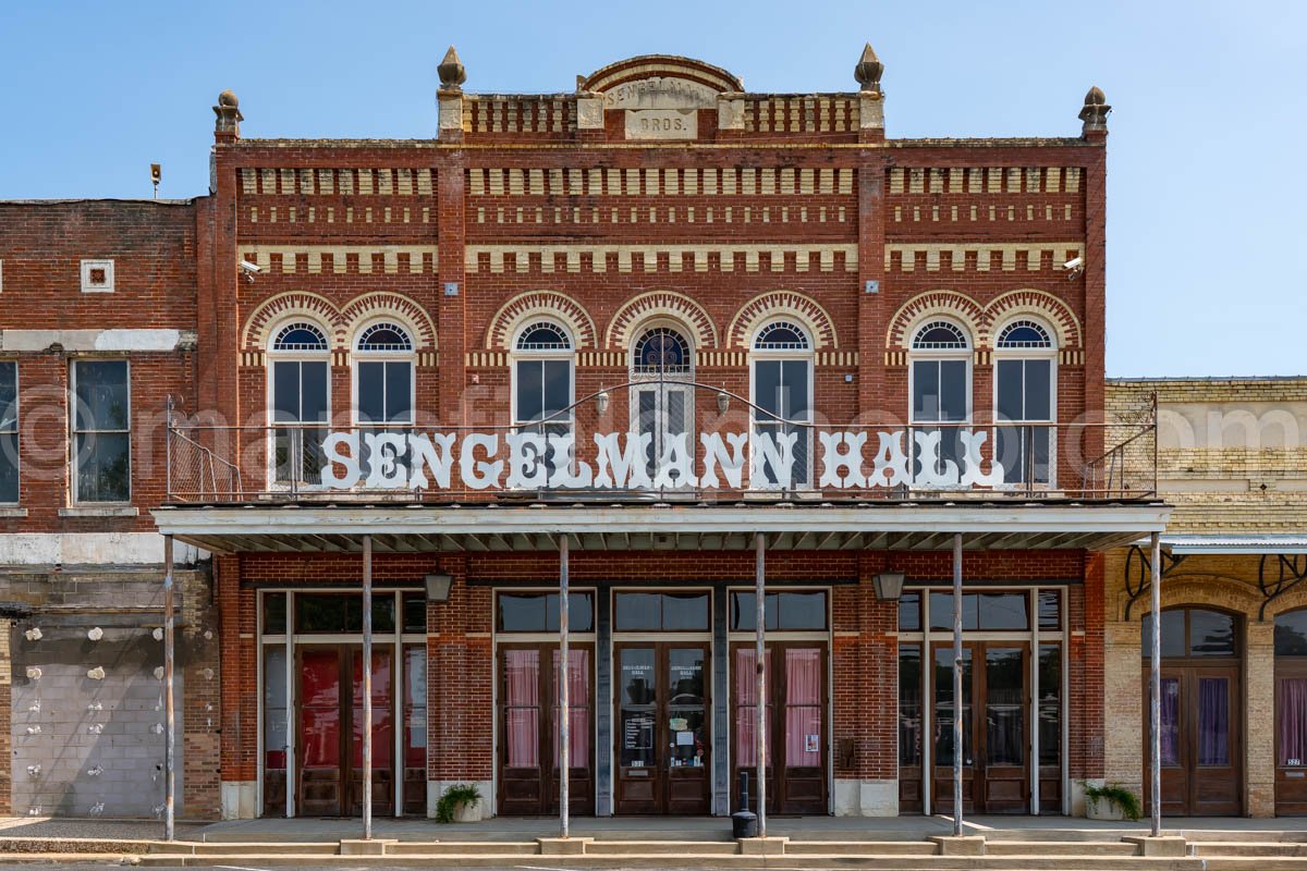 Sengelmann Hall In Schulenburg, Texas A4-35352