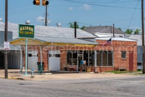 Old Gas Station In Weimar, Texas A4-35378 - Mansfield Photography