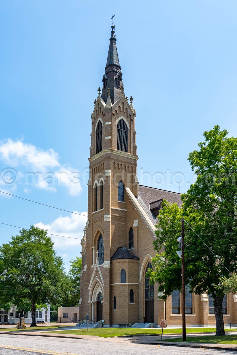 St. Michael The Archangel Catholic Church In Weimar, Texas A4-35382