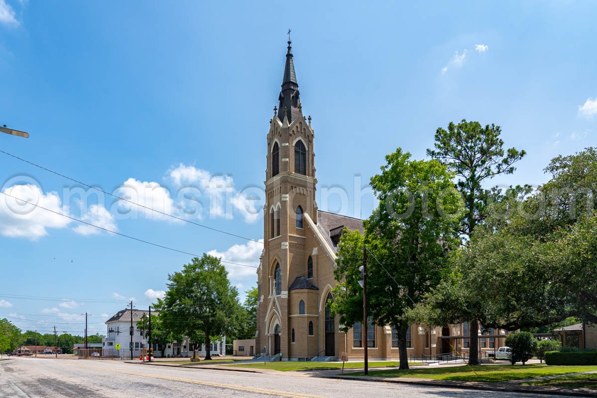 St. Michael The Archangel Catholic Church In Weimar, Texas A4-35384
