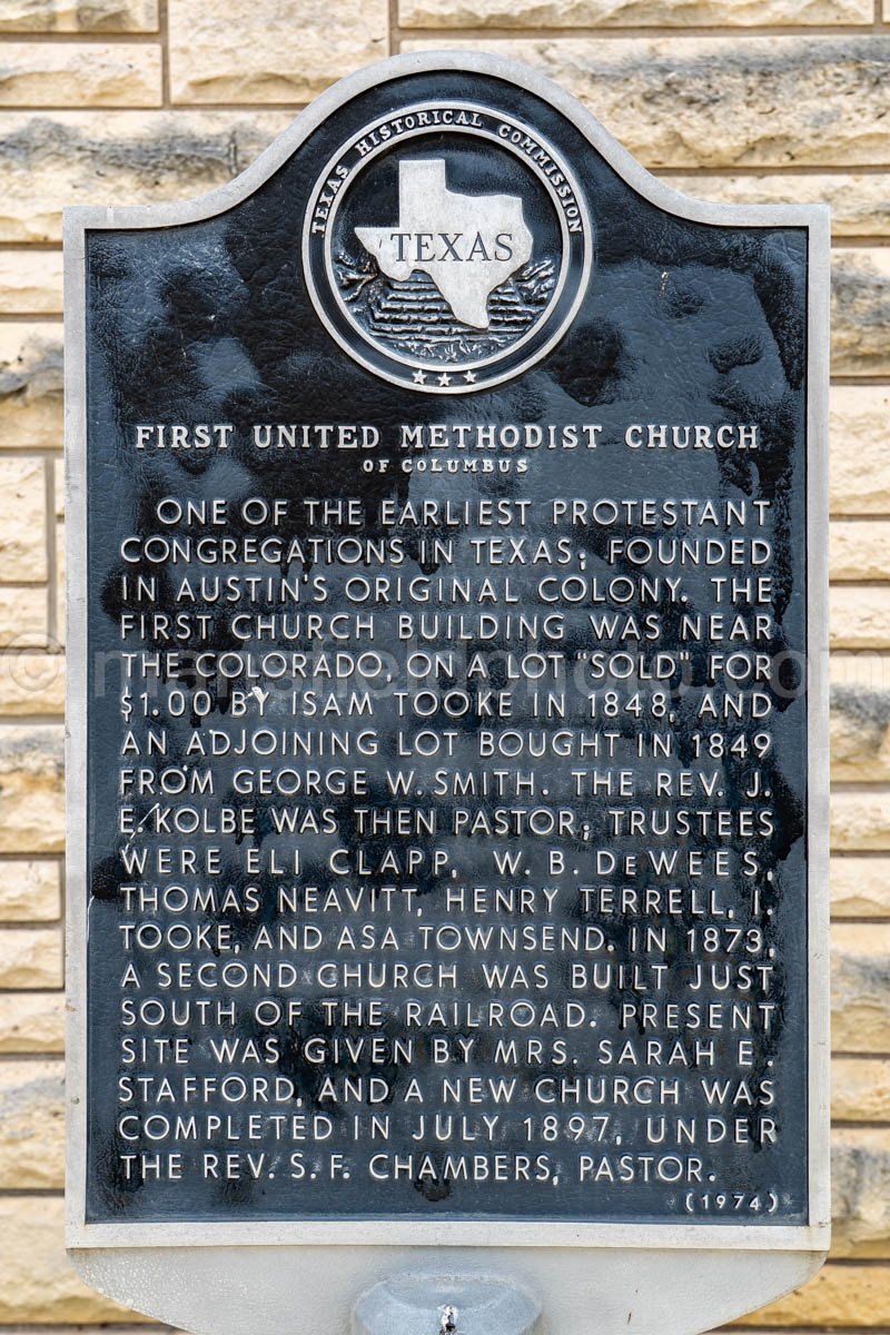 First United Methodist Church In Columbus, Texas A4-35425
