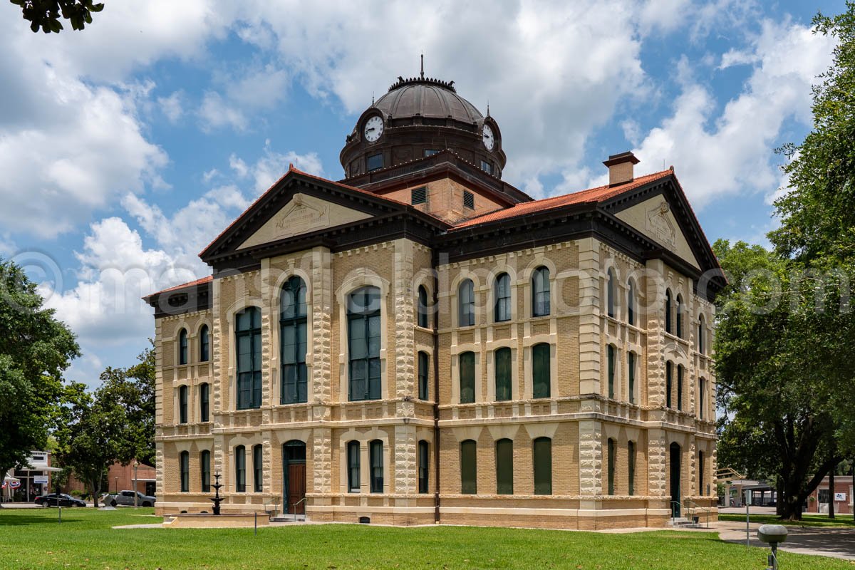 Colorado County Courthouse In Columbus, Texas A4-35440