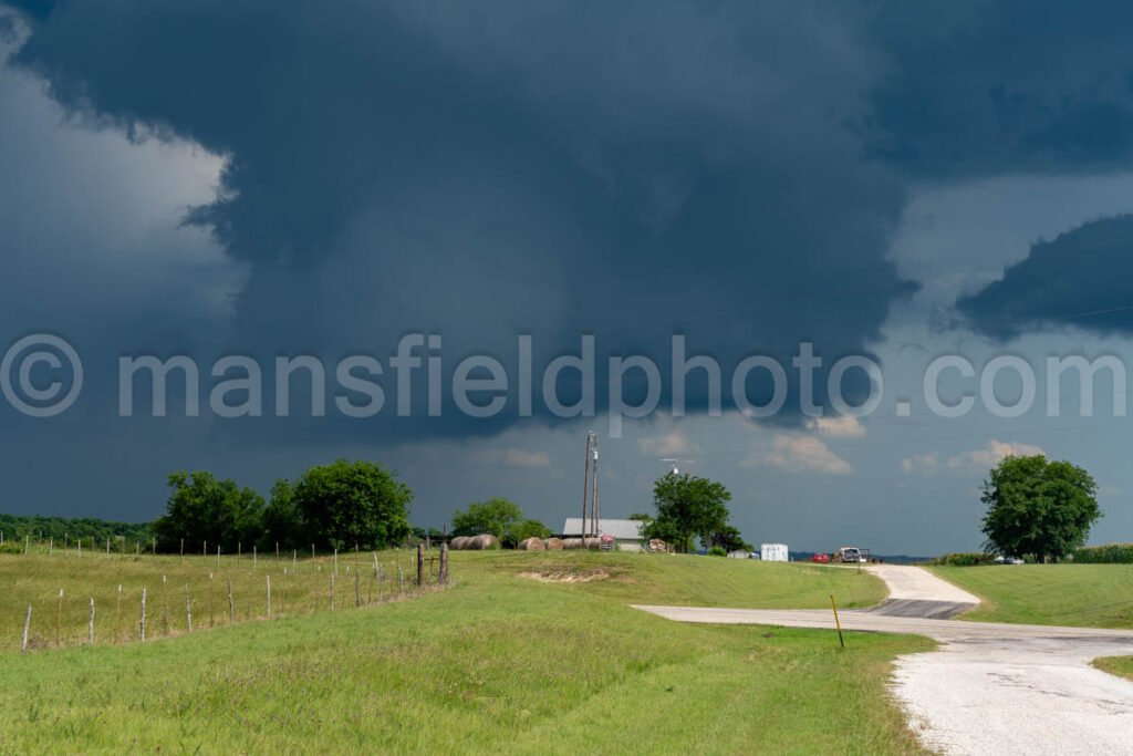 Storm Rotation Near Mooreville, Texas A4-35480 - Mansfield Photography