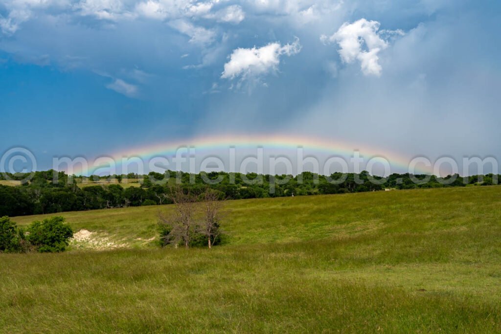 Rainbow Near Mooreville, Texas A4-35497 - Mansfield Photography