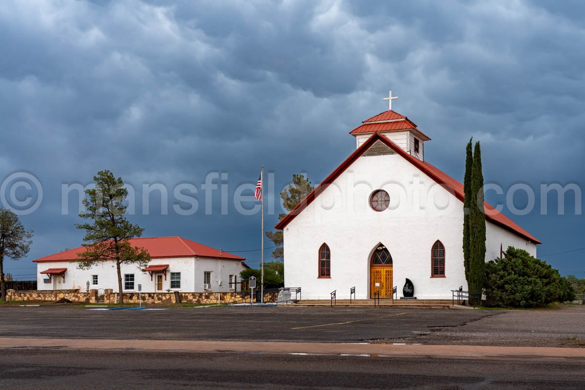 St Joseph’S Catholic Church In Fort Davis, Texas A4-35506