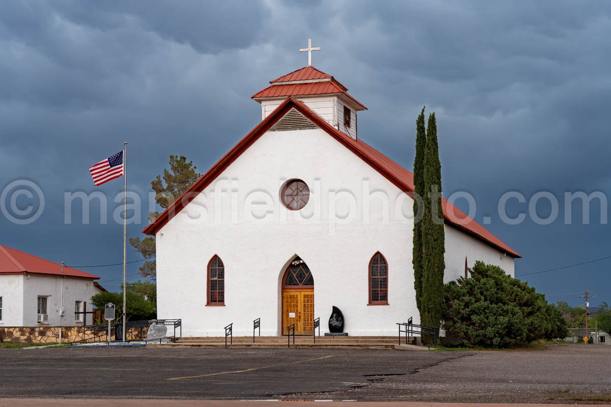 St Joseph’S Catholic Church In Fort Davis, Texas A4-35508
