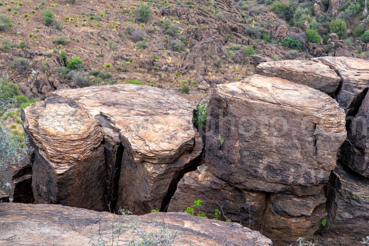 Rock Formation In Davis Mountains State Park A4-35524