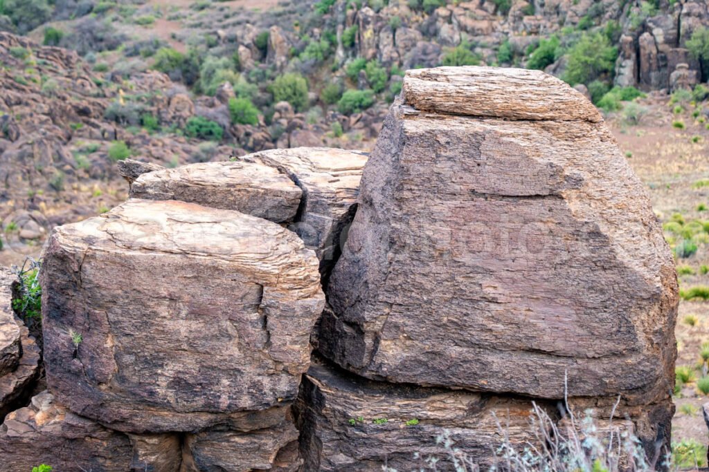 Rock Formation In Davis Mountains State Park A4-35525 - Mansfield Photography