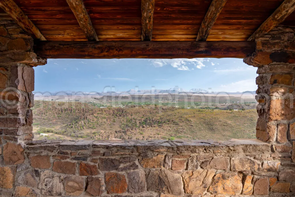Lookout Shelter At Davis Mountains State Park A4-35563 - Mansfield Photography
