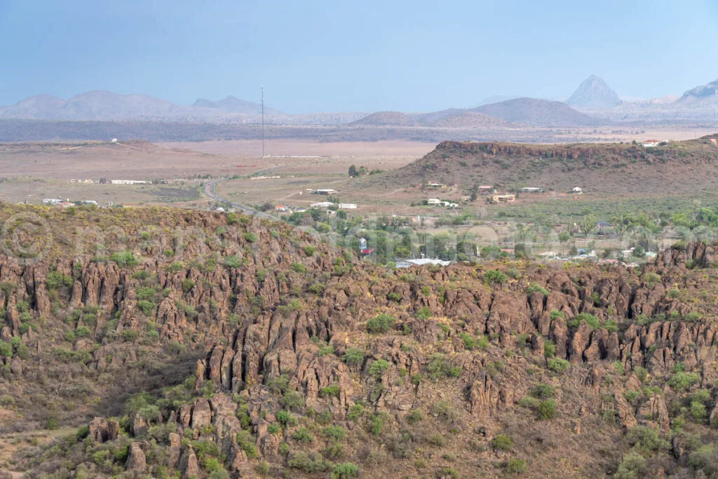 Fort Davis From Davis Mountains State Park A4-35569 - Mansfield Photography
