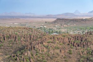 Fort Davis From Davis Mountains State Park A4-35569 - Mansfield Photography