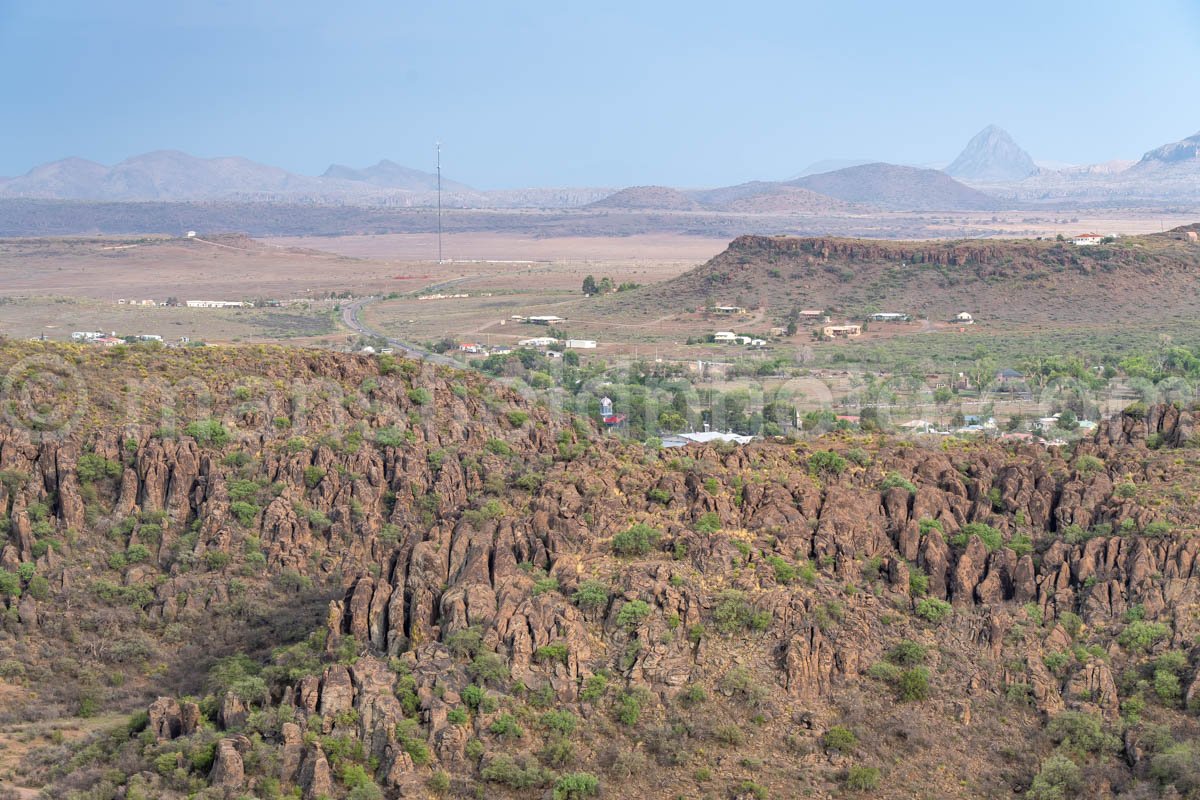 Fort Davis From Davis Mountains State Park A4-35569