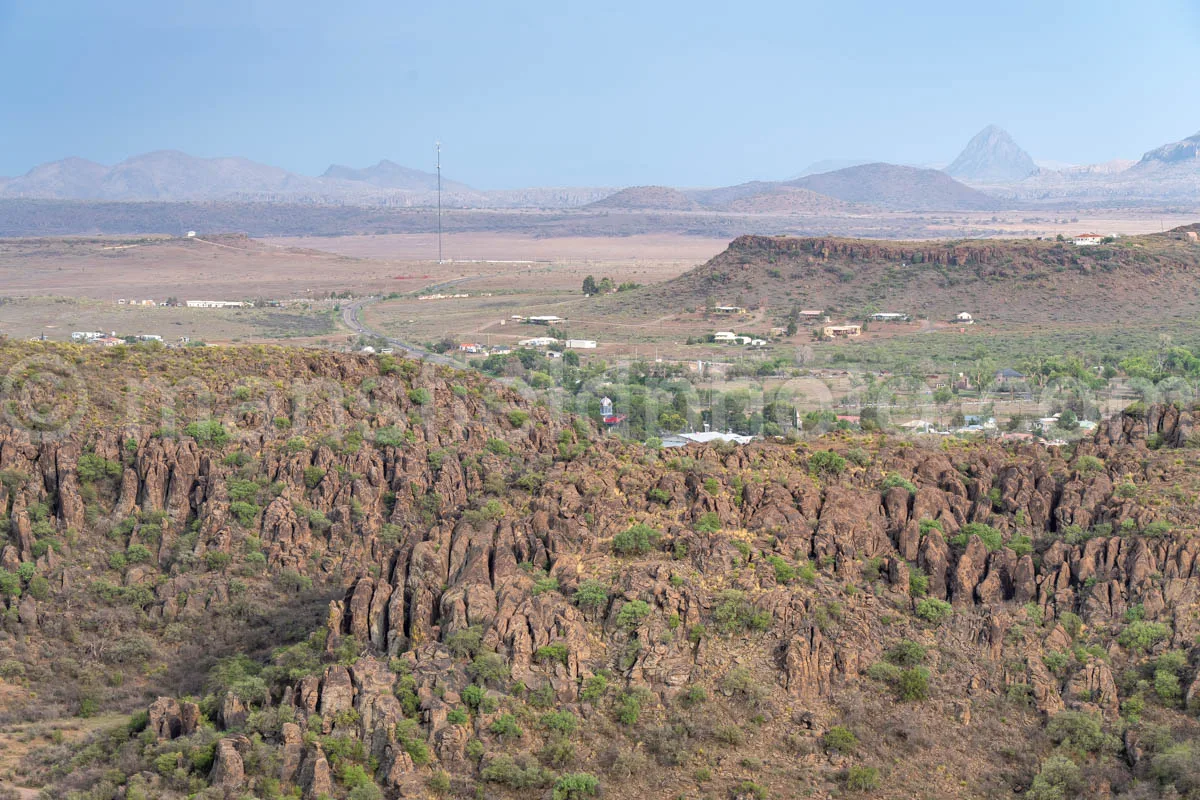Fort Davis From Davis Mountains State Park A4-35569