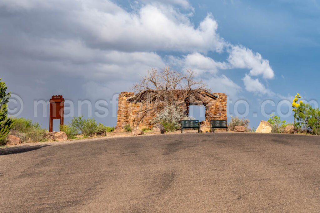 Lookout Shelter At Davis Mountains State Park A4-35594 - Mansfield Photography