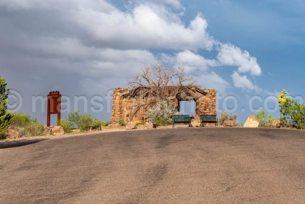 Lookout Shelter At Davis Mountains State Park A4-35594 - Mansfield Photography
