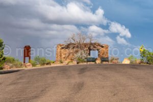 Lookout Shelter At Davis Mountains State Park A4-35594 - Mansfield Photography