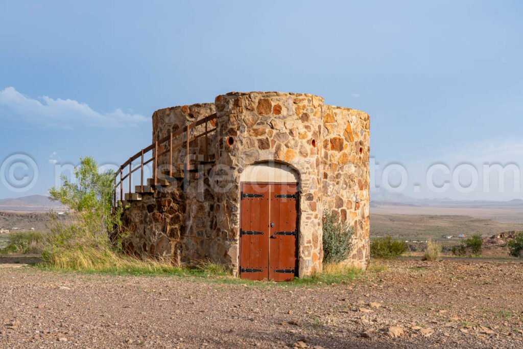 Lookout Tower In Davis Mountains State Park A4-35595 - Mansfield Photography