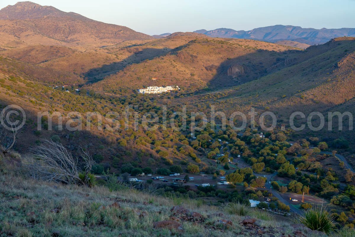 View From Skyline Trail In Davis Mountains State Park A4-35741