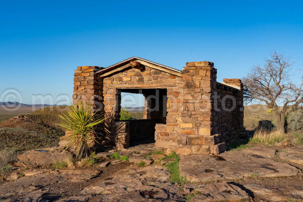 Lookout Shelter At Davis Mountains State Park A4-35780 - Mansfield Photography