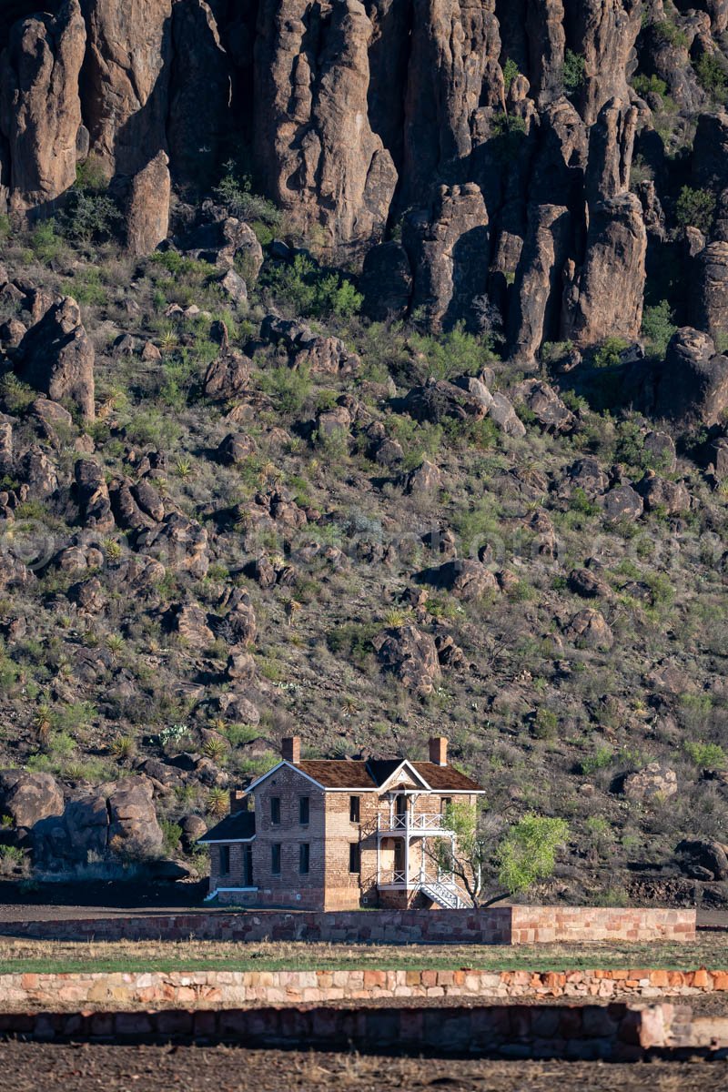 Officer Quarters At Fort Davis National Historic Site A4-35832