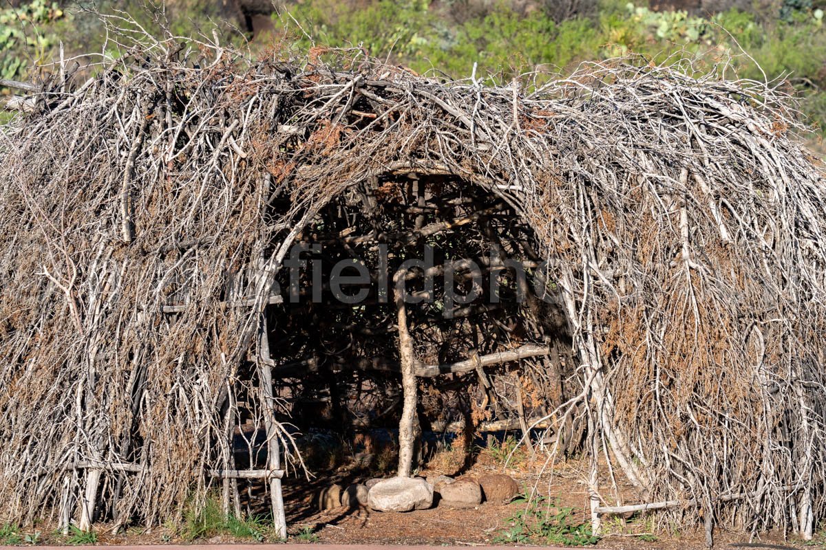 Apache Shelter In Fort Davis National Historic Site A4-35836