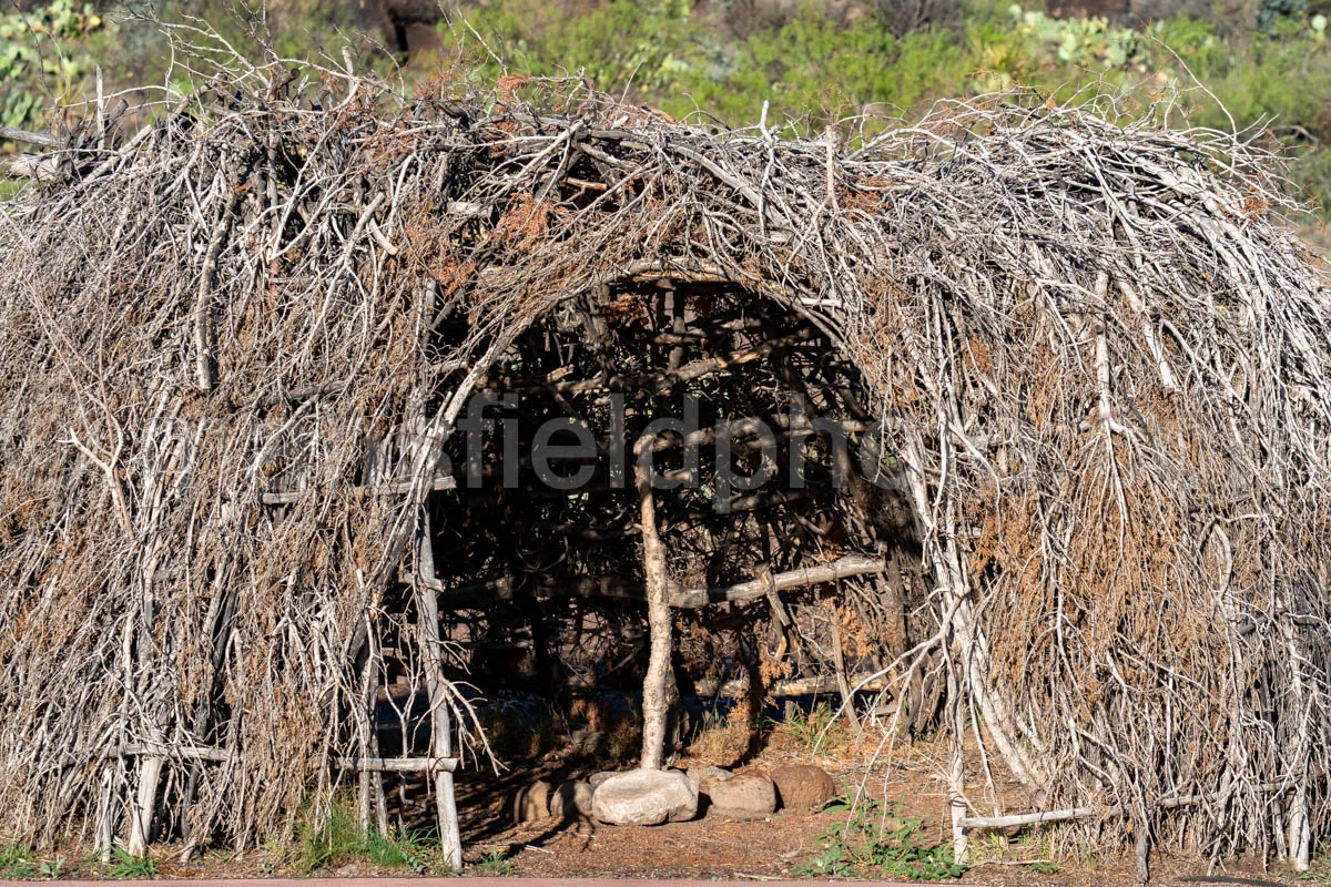 Apache Shelter In Fort Davis National Historic Site A4-35836