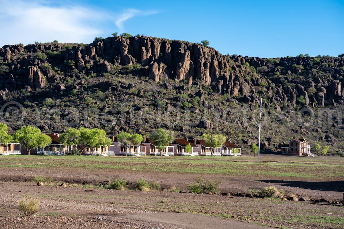 Officer’S Row At Fort Davis National Historic Site A4-35839