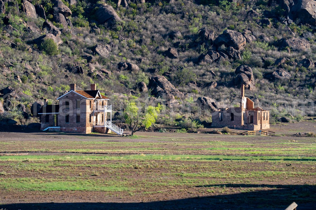 Officer Quarters At Fort Davis National Historic Site A4-35842