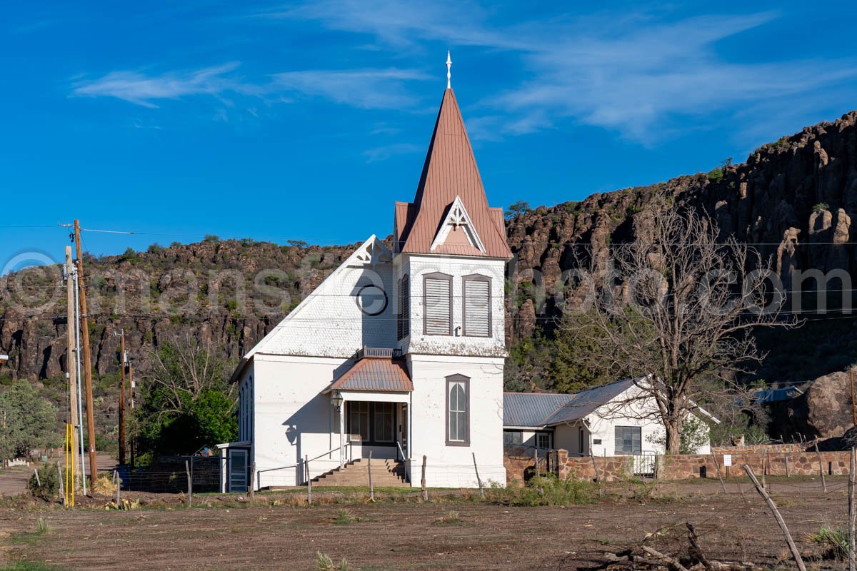 First Presbyterian Church In Fort Davis, Texas A4-35845