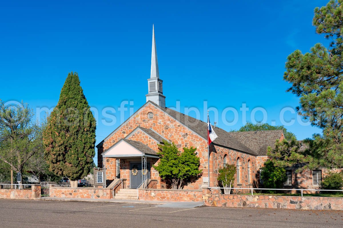 First Baptist Church In Fort Davis, Texas A4-35851