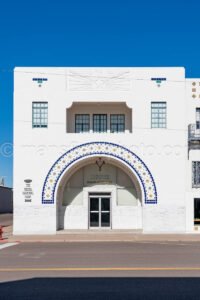 Old National Bank In Marfa, Texas A4-35873 - Mansfield Photography