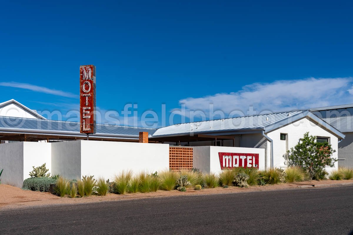 Motel In Marfa, Texas A4-35878