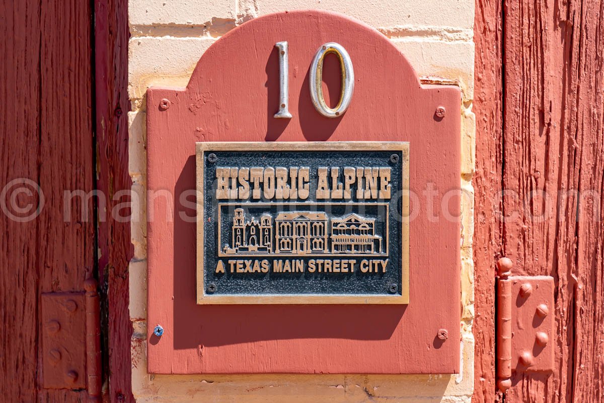 Alpine, Texas A4-35922