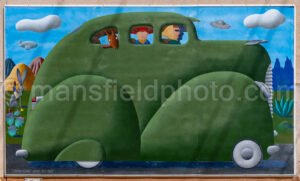 Cruising Big Bend Mural In Alpine, Texas A4-35935 - Mansfield Photography