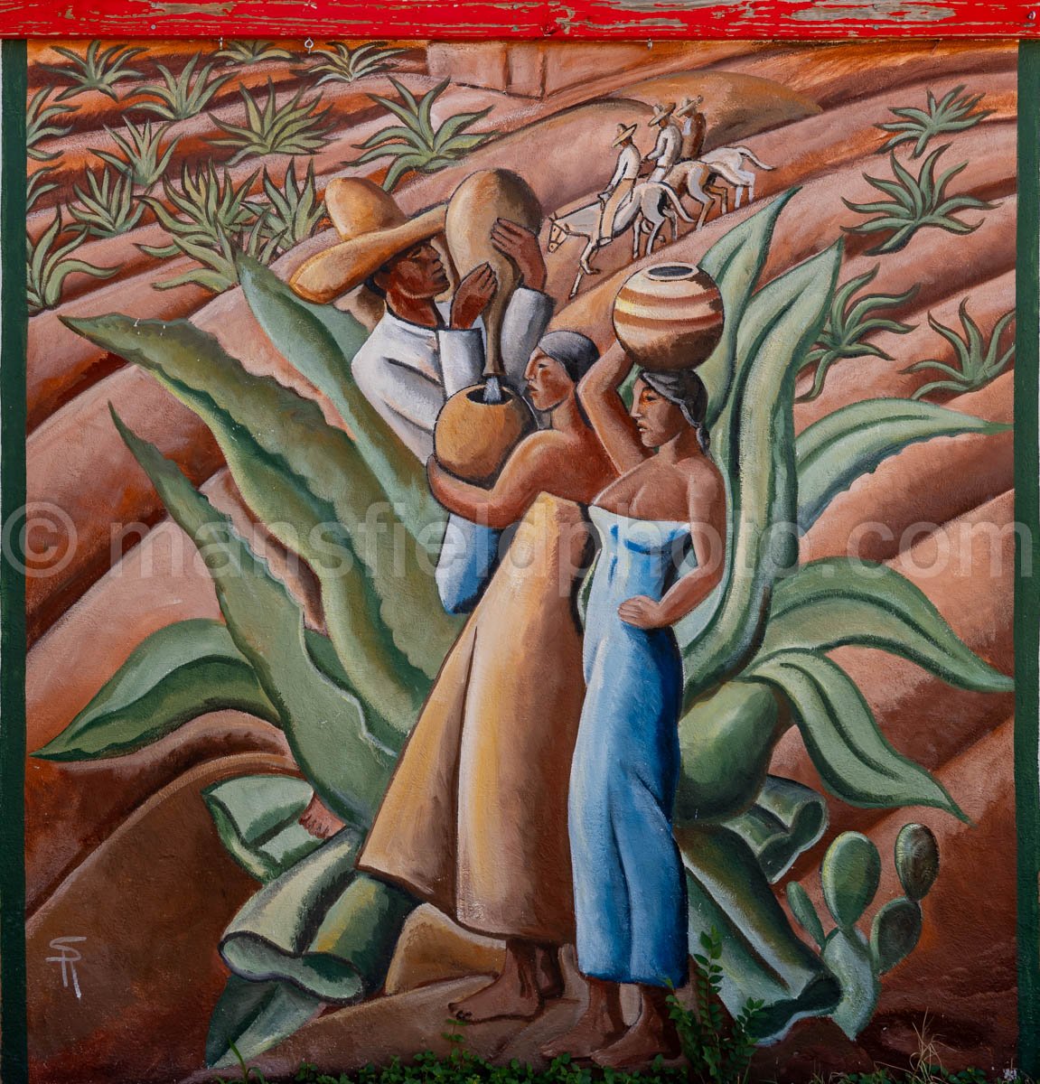 Mural In Alpine, Texas A4-35939