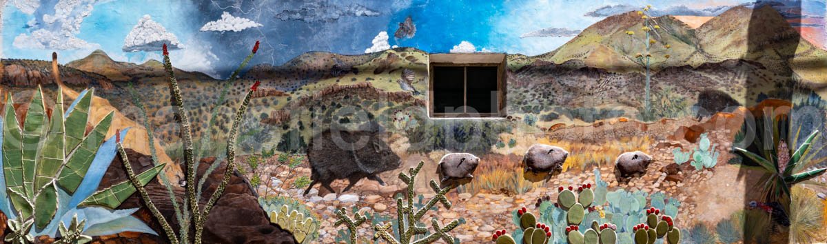 Mural In Alpine, Texas A4-35944