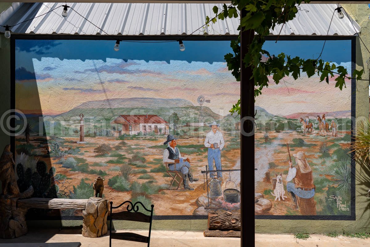 Mural In Alpine, Texas A4-35992