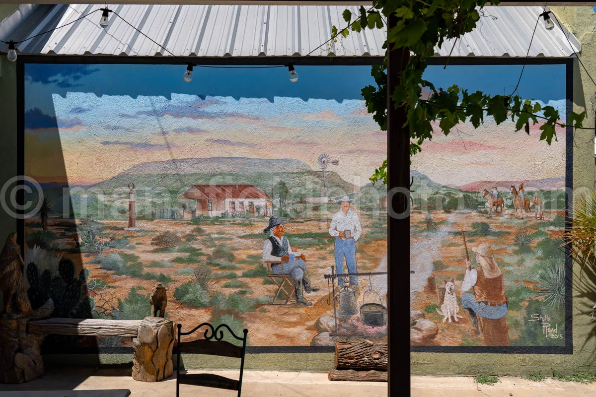 Mural In Alpine, Texas A4-35992