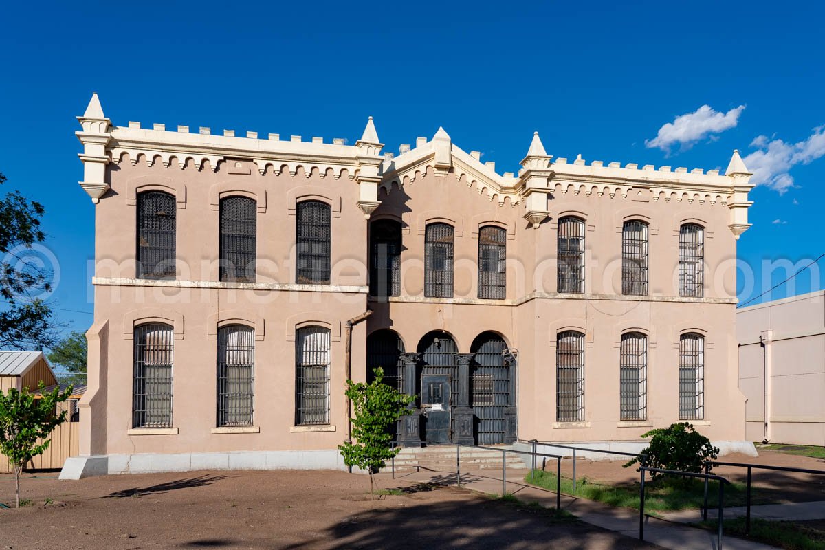 Old Presidio County Jail In Marfa, Texas A4-36173
