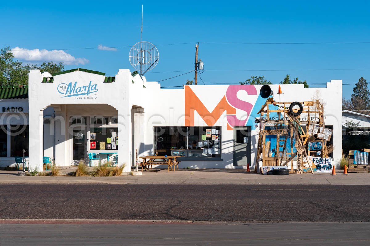 Public Radio In Marfa, Texas A4-36177