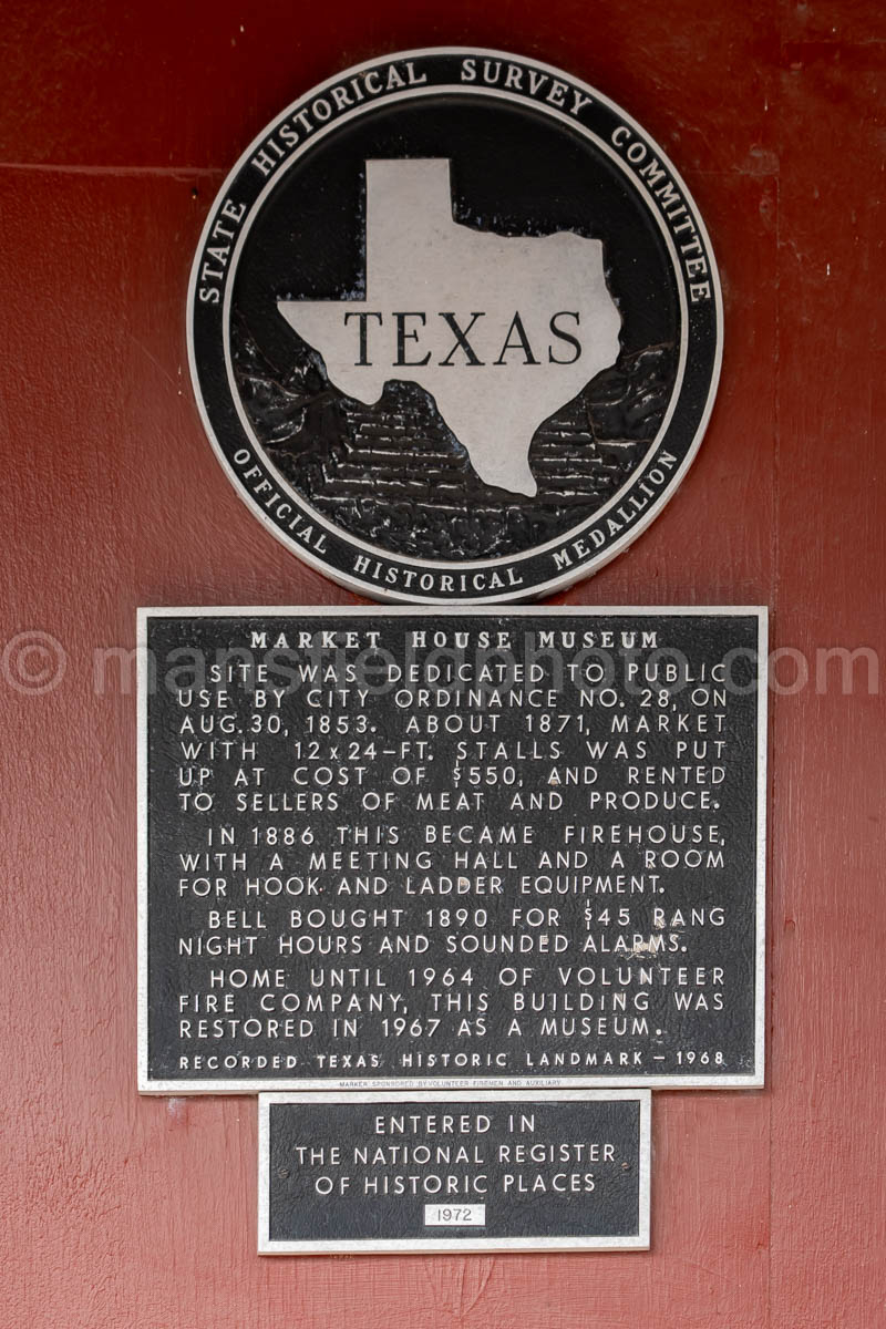 Market House Museum (Old Firehouse) In Goliad, Texas A4-36302