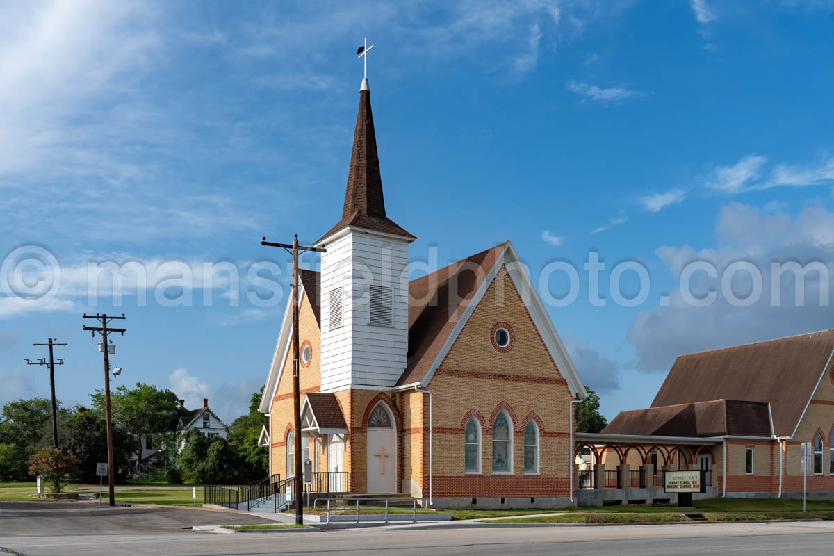 Methodist Church In Goliad, Texas A4-36313