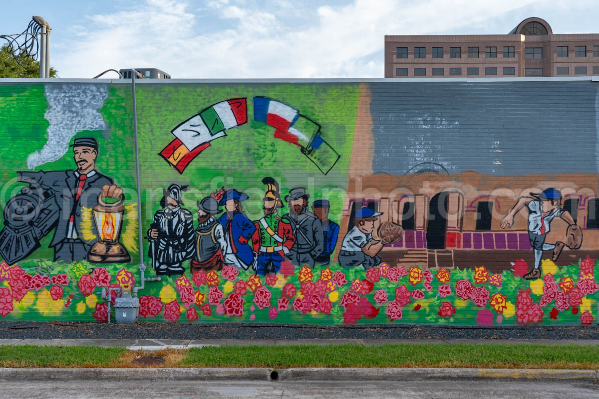 Mural In Victoria, Texas A4-36321