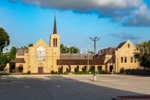 Church In Victoria, Texas A4-36327 - Mansfield Photography