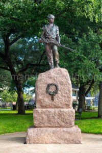 Statue In Downtown Victoria, Texas A4-36346 - Mansfield Photography
