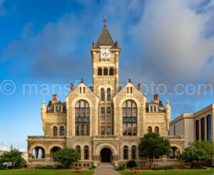 Victoria County Courthouse In Victoria, Texas A4-36347 - Mansfield Photography