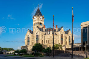 Victoria County Courthouse In Victoria, Texas A4-36372 - Mansfield Photography